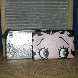 NWOT ipsy x Betty Boop Cosmetic Bags